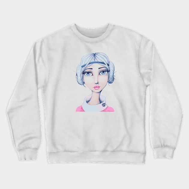 I Heart Arcee Crewneck Sweatshirt by LittleMissTyne